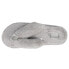 Фото #4 товара Puma Fluff Flip Flop Womens Silver Casual Slippers 385349-04