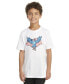 ფოტო #1 პროდუქტის Big Boys Short-Sleeve Cotton USA Graphic T-Shirt