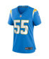 Women's Junior Seau Powder Blue Los Angeles Chargers Game Retired Player Jersey