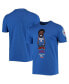 Men's Joel Embiid Royal Philadelphia 76ers Caricature T-shirt Синий, S - фото #1