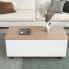 Modern Lift Top Coffee Table Multi Functional Table With 3 Drawers