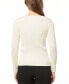 Women's Ribbed Scoop-Neck Sweater, Regular & Petites