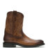 Фото #1 товара Wolverine BLVD Pull-On W990100 Mens Brown Leather Casual Dress Boots 7