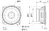 VISATON VS-FX10/4 - Verkabelt - 40 W - 70 - 22000 Hz - 4 Ohm - Schwarz