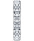 Фото #3 товара Кольцо Macy's diamond Emerald-Cut Eternity Band