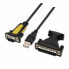 Фото #1 товара Дата-кабель с USB Aisens A104-0039 Чёрный 1,8 m