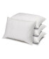 Фото #7 товара 100% Cotton Dobby-Box Shell Firm Density Side/Back Sleeper Down Alternative Pillow, Queen - Set of 4