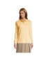 Фото #7 товара Women's School Uniform Long Sleeve Interlock Polo Shirt