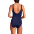 Фото #17 товара Women's Chlorine Resistant High Leg Soft Cup Tugless Sporty One Piece Swimsuit