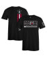 Фото #1 товара Men's and Women's x Black History Collection Black Miami Heat T-shirt