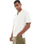 Фото #1 товара Paul Smith towelling revere collar polo shirt in cream