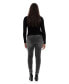 ფოტო #2 პროდუქტის Maternity 28" Skinny Jean with Raw Step Hem Bellyband