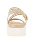Фото #3 товара Women's Taryn Asymmetrical Slingback Jeweled Wedge Sandals
