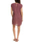 Фото #2 товара Madewell Plissé Mini Dress Women's Purple 0