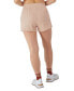 ფოტო #2 პროდუქტის Women's Campus Pique Drawstring Shorts