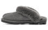 Фото #1 товара UGG Coquette Slipper 简约舒适包头平跟 时尚凉拖 女款 灰色 / Кроссовки UGG Coquette Slipper 5125-GREY