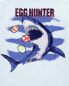 Kid Egg Hunter Shark Graphic Tee XS