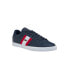 Фото #1 товара Lacoste Grad Vulc 120 2 P SMA Mens Blue Leather Lifestyle Sneakers Shoes