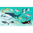 Фото #1 товара OCEANARIUM Sharks & Rays L Towel