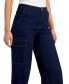 ფოტო #2 პროდუქტის Women's Cargo Trouser Jeans