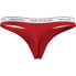 Трусы Tommy Hilfiger UW0UW04894 Premium Essentials Thong 3 штуки Fierce Red / Blue Spell / Pearly Pink, S - фото #3