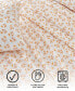 Фото #4 товара Постельное белье Premium Comforts Floral Microfiber Printed 3 Piece Sheet Set, Twin