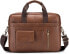 Фото #22 товара SPAHER Laptop Bag 15.6 Inch Briefcase Men's Business Bag Work Bag Men's Genuine Leather Bag Men's Shoulder Bag Messenger Bag Men Gift for Men