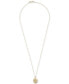 Фото #3 товара Wrapped diamond Aquarius Constellation 18" Pendant Necklace (1/20 ct. tw) in 10k Yellow Gold, Created for Macy's