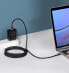 Фото #8 товара Cafule nylonowy kabel przewód USB-C Power Delivery 2.0 100W 20V 5A 2m szary
