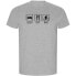 ფოტო #1 პროდუქტის KRUSKIS Sleep Eat And Bike ECO short sleeve T-shirt