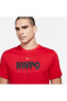 Фото #5 товара Dri-Fit 'HWPO' Training Short-Sleeve Erkek T-Shirt DA1594-657
