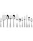 Фото #3 товара 18/0 Stainless Steel 67-Pc. Garland Frost Flatware & Hostess Set, Created for Macy's
