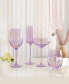 Carnival Champagne Flutes, Set of 4