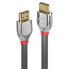 Lindy 10m Standard HDMI Cable - Cromo Line - 10 m - HDMI Type A (Standard) - HDMI Type A (Standard) - 4096 x 2160 pixels - 10.2 Gbit/s - Grey