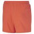 Puma Hf High Waist Shorts Plus Womens Orange Casual Athletic Bottoms 672180-26