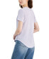 ფოტო #2 პროდუქტის Juniors' Short-Sleeve Graphic Pocket Tee