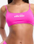 ellesse Brelian bikini top in pink