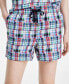 Фото #3 товара Women's Patchwork Pull-On Cotton Dock Shorts