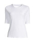 ფოტო #2 პროდუქტის Women's Long Crew Neck Rash Guard UPF 50 Swim Tee