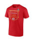 Фото #4 товара Men's Red Kansas City Chiefs Super Bowl LVIII Champions Hometown Big and Tall T-shirt