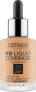 Фото #12 товара Foundation Liquid HD Coverage 034 Medium Beige, 30 ml