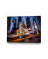 20" x 16" Times Square Rays of Light I Museum Mounted Canvas Print