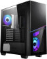 Фото #2 товара MSI MPG SEKIRA 500X Mid-Tower ATX Case (4x USB 3.1 Connections, 3x 200 mm and 1x 120 mm A-RGB Fan and 1x 200 mm Fan Included, Black, RGB)