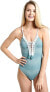 Фото #1 товара Dolce Vita 281144 Lace Up Front One Piece-Agave-XS