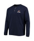 ფოტო #6 პროდუქტის Men's Navy Chicago Bears Logo Maverick Thermal Henley Long Sleeve T-shirt