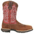 Durango Lady Rebel Waterproof Composite Toe Work Womens Brown, Red Work Safety 7.5 - фото #1