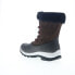 Original Muck Apres Lace Up Arctic Grip WP WALV900 Womens Brown Snow Boots 5