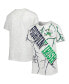 ფოტო #2 პროდუქტის Big Boys Ash Notre Dame Fighting Irish Highlight Lightning Print T-shirt