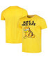 ფოტო #1 პროდუქტის Men's and Women's Gold Garfield Tri-Blend T-shirt
