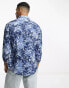 Фото #8 товара Devils Advocate long sleeve shirt in blue print